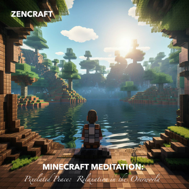 Minecraft Meditation: Pixelated Peace: Relaxation in the Overworld cover art