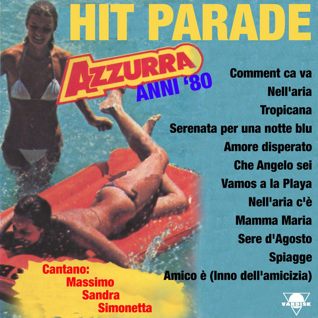 Hit parade azzurra anni '80 cover art