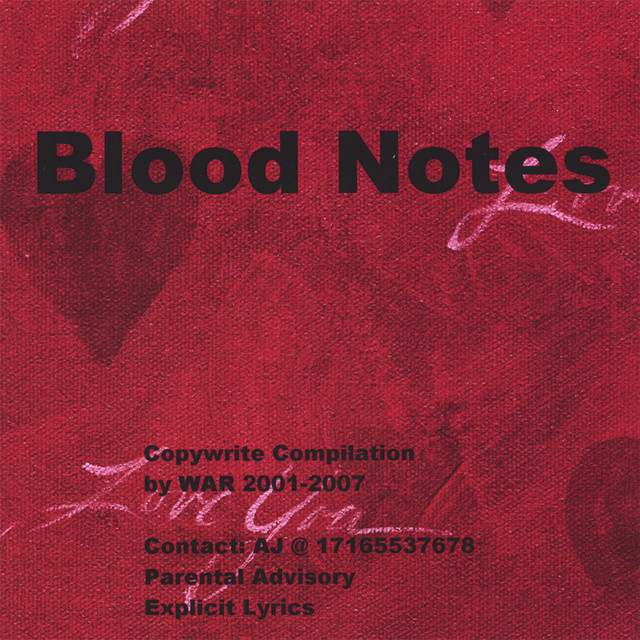 Blood Notes cover art