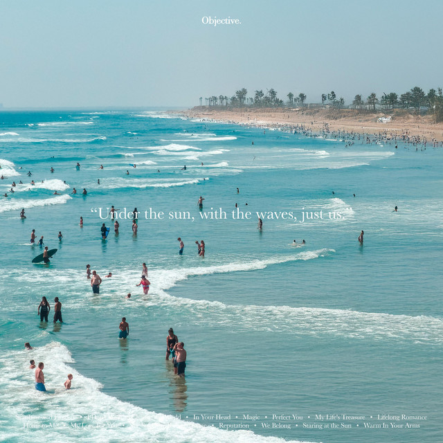 Under the sun, with the waves, just us. cover art
