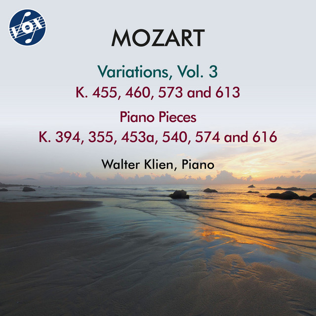 Adagio in B Minor, K. 540 cover art
