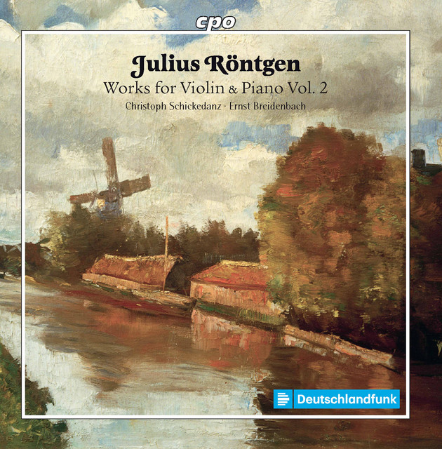 Röntgen: Works for Violin & Piano, Vol. 2 cover