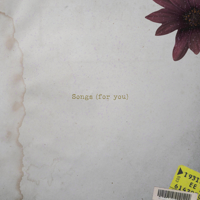 Songs (for you) cover art