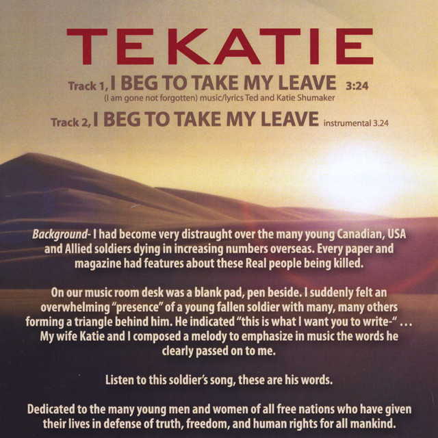 I Beg To Take My Leave Song By Tekatie Spotify