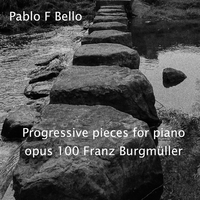 25 Progressive Pieces for Piano in C Major, Op. 100: No. 6, Progress. Allegro cover art