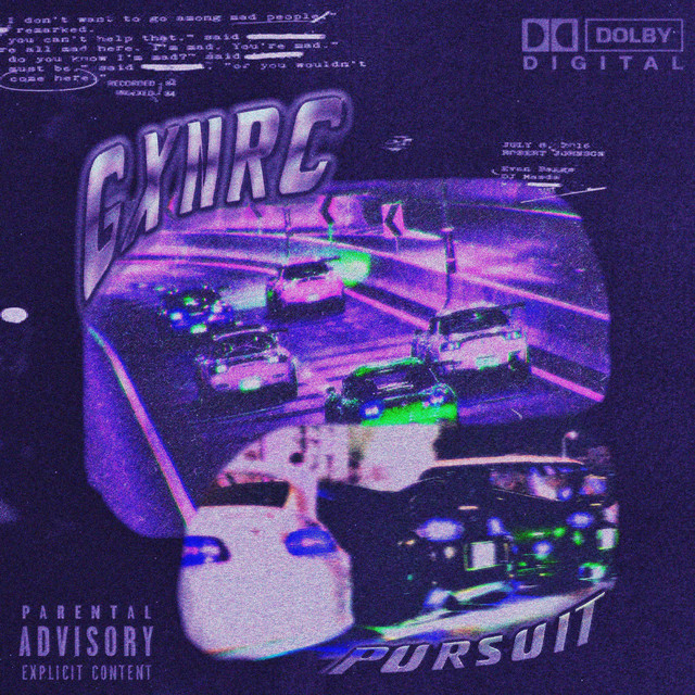 Обкладинка: PURSUIT - SLOWED + REVERB — GXNRC