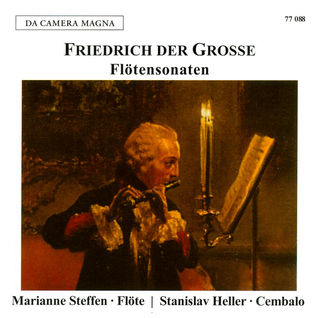 Friedrich der Große: Flute Sonatas Nos. 2,9,11,14,117 cover art
