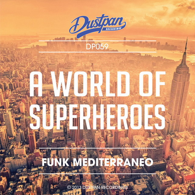 A World of Superheroes cover art