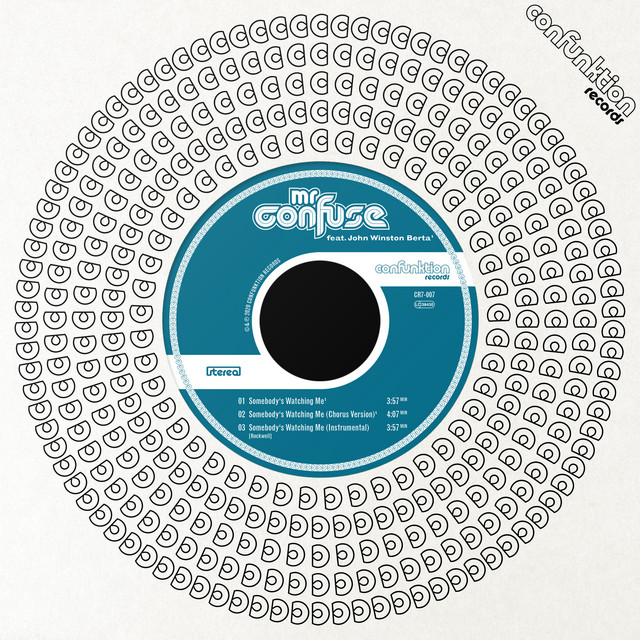 Somebody's Watching Me cover art