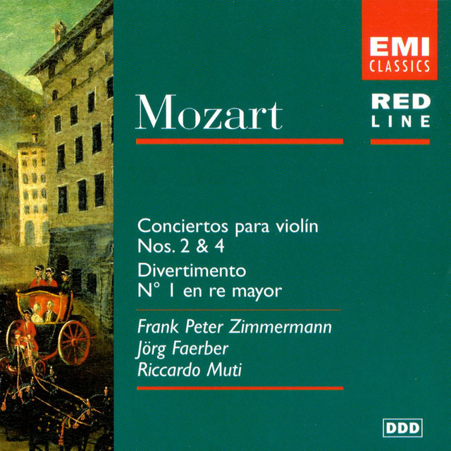Mozart: Violin Concertos Nos. 2 & 4/Divertimento No. 1