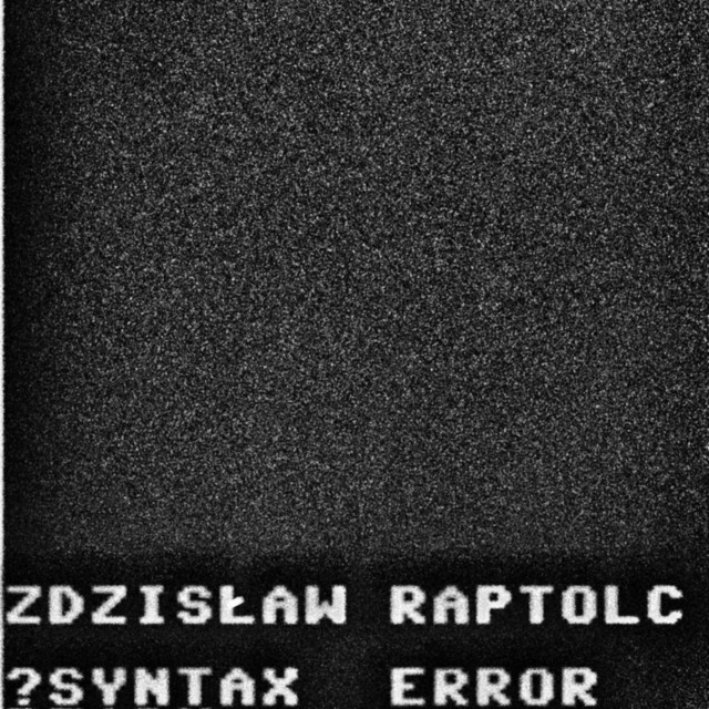 ?syntax error cover art