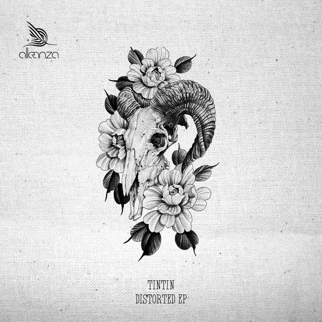 Distorted EP cover art