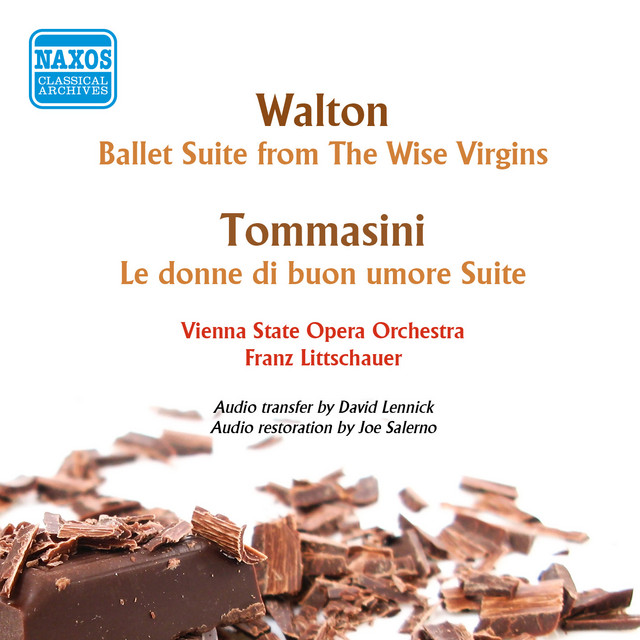 Walton: The Wise Virgins - Tommasini: Le donne di buon umore Suite cover art
