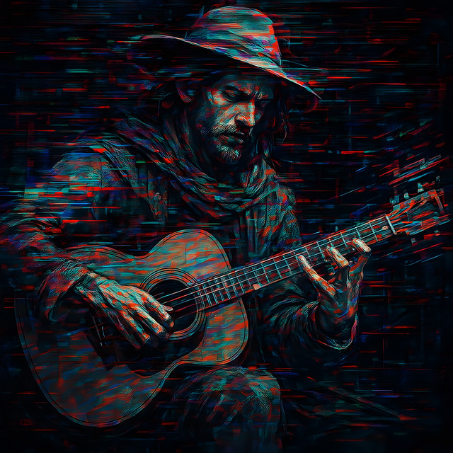 Glitch Troubadour release artwork