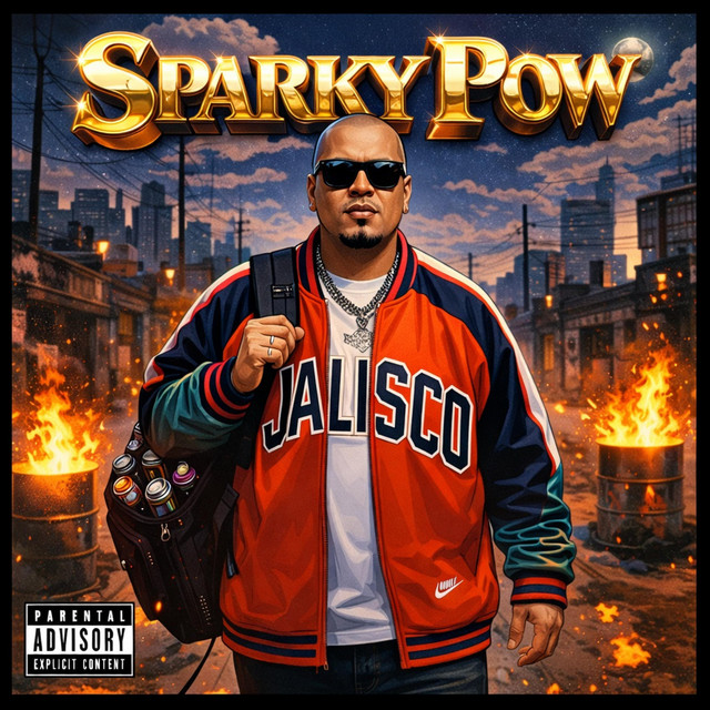 SPARKY POW cover art