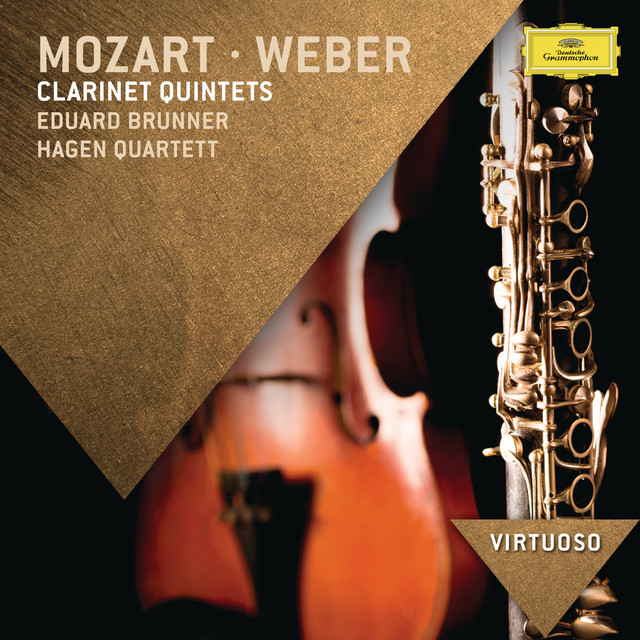 Mozart & Weber Clarinet Quintets cover art