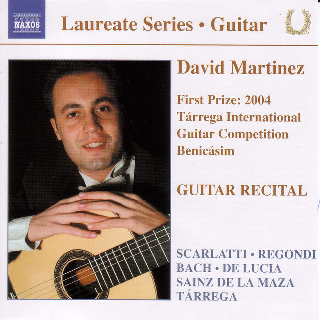 Guitar Recital: David Martinez cover art