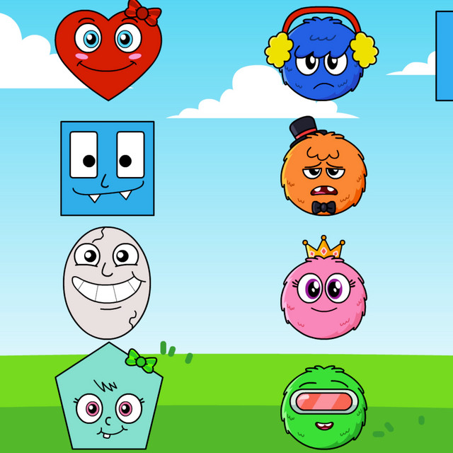 Shapes and Colors Nursery Rhyme by English Tree TV - Playtime Playlist