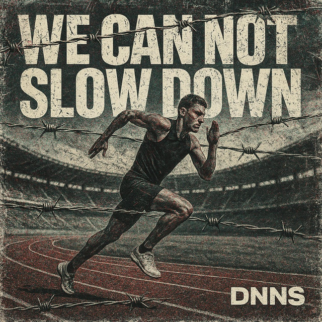 We cannot slow down cover art