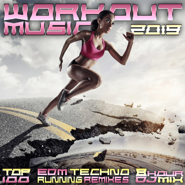 Workout Music 2019 Top 100 EDM Techno Running Remixes 8 Hr DJ Mix cover art
