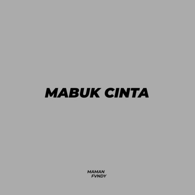 Mabuk Cinta cover art