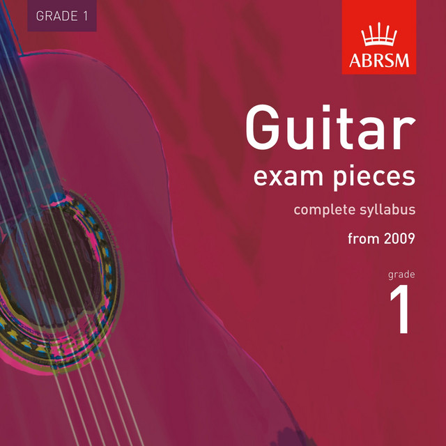 Guitar Exam Pieces from 2009, ABRSM Grade 1 cover art