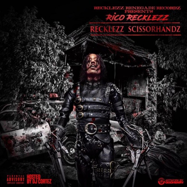 Recklezz scissor handz cover art