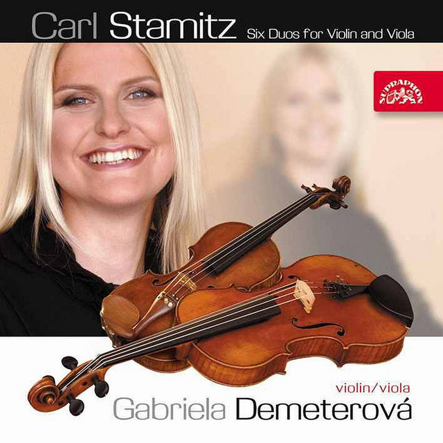 【中古】 シュターミッツ、カール 1745-1801 / Duo For Violin & Viola Op.1: Demeterova Vn & Va Stamitz: Six Duos for Violin and Viola - Album by Carl Stamitz