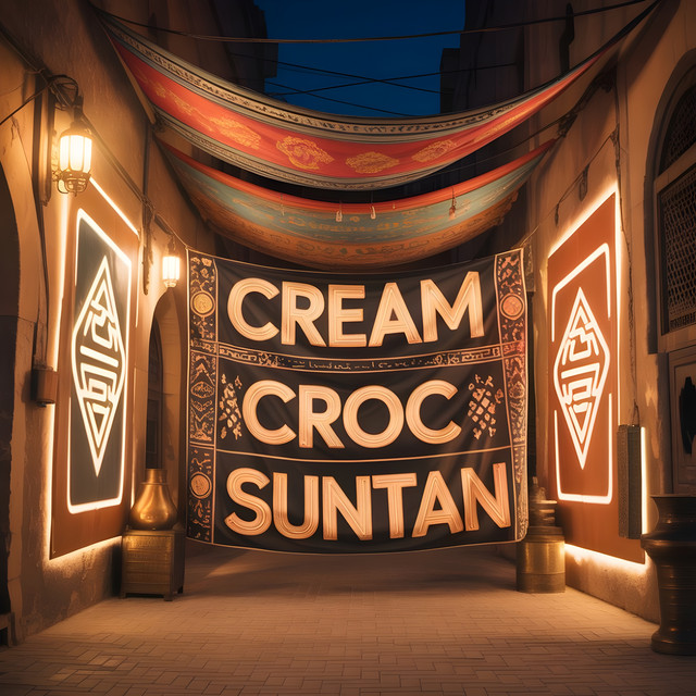 Cover art: Suntan — Cream Croc