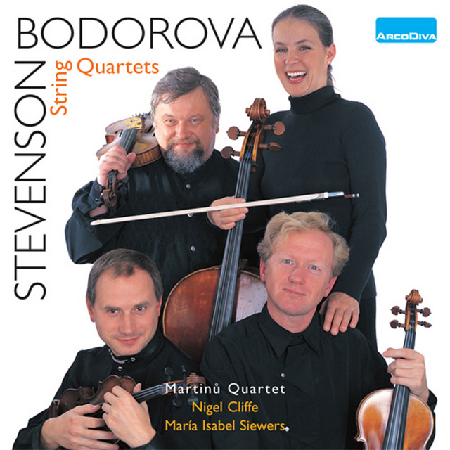 Bodorova - Stevenson: String Quartets cover art