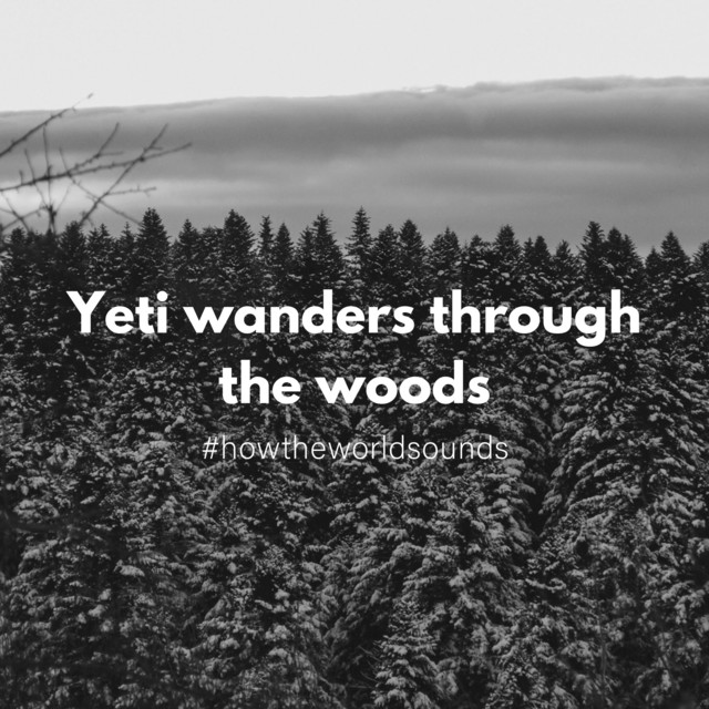 Cover art: Yeti Wanders Through the Woods — Mariia Yaremak