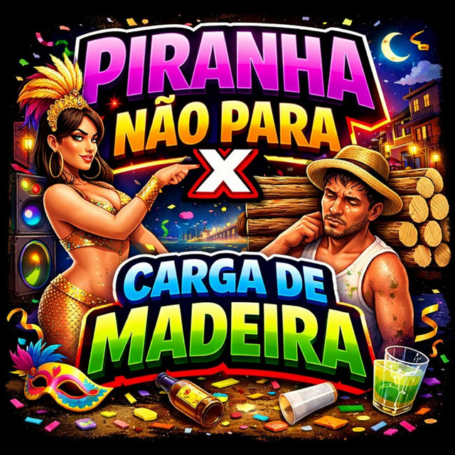 PIRANHA NÃO PARA x CARGA DE MADEIRA