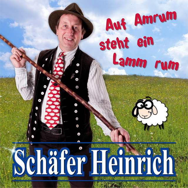 Schafer Heinrich Auf Amrum Steht Ein Lamm Rum