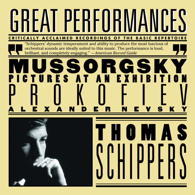 Prokofiev: Alexander Nevsky; Mussorgsky: Pictures at an Exhibition cover