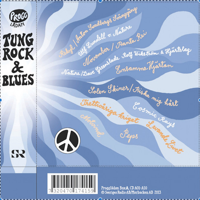 Progglådan Box A cd4: Tung Rock & Blues ‑「コンピレーション」by