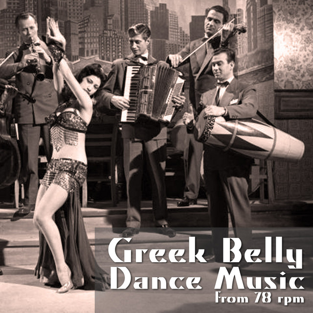 Greek Belly Dance Music from 78 rpm cover art