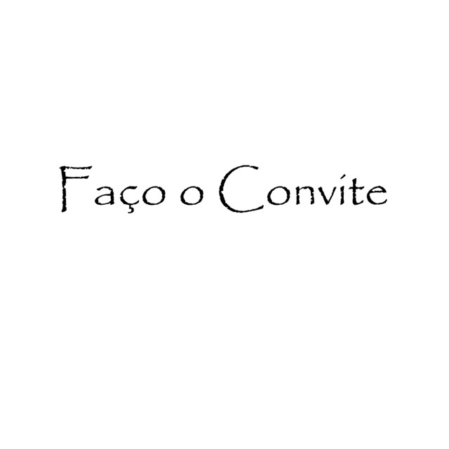 Faço o Convite cover