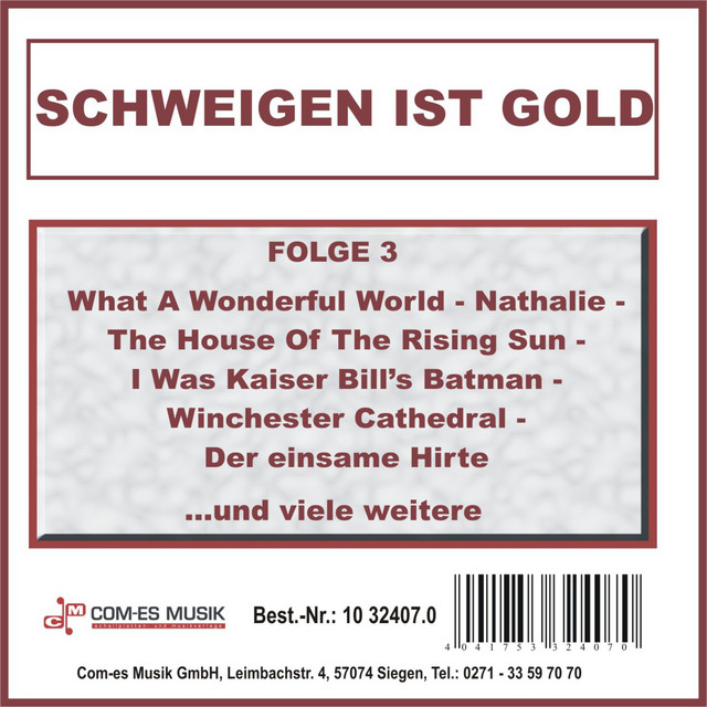 Schweigen ist Gold, Folge 3 cover