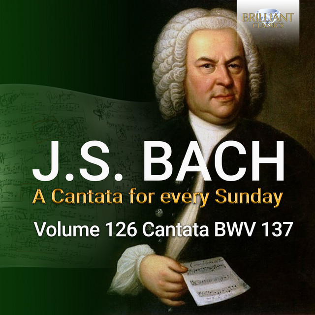 Lobe den Herren, den mächtigen König der Ehren, BWV 137: III. Aria. Lobe den Herren, der künstlich und fein dich bereitet (Soprano, Basso) cover art