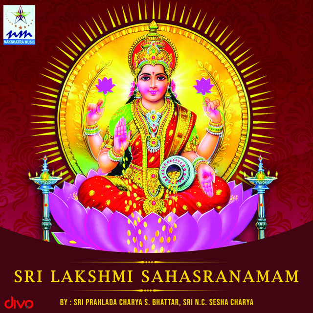 Sri Lakshmi Sahasranamam cover art