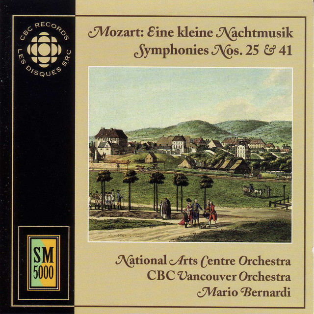 Mozart: Kleine Nachtmusik (Eine) / Symphonies Nos. 25 and 41 cover art