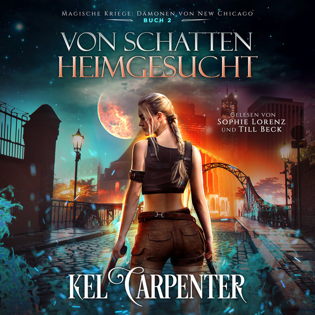 Magische Kriege 2: Von Schatten heimgesucht - Urban Fantasy Hörbuch cover art
