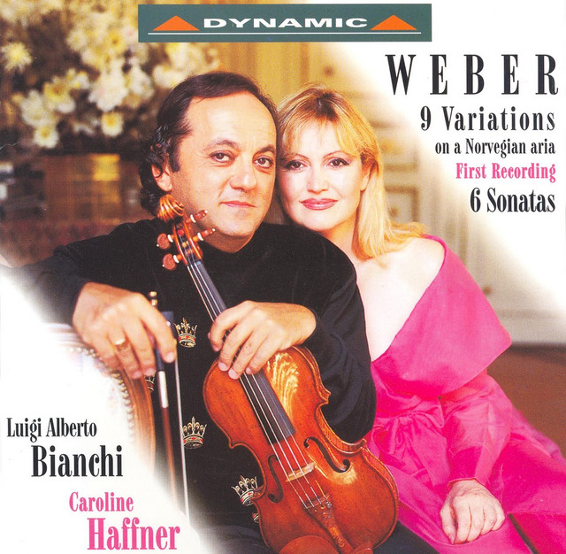 Weber: 9 Variations in D Minor On A Norwegian Air / 6 Sonatas
