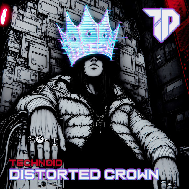 Distorted Crown cover
