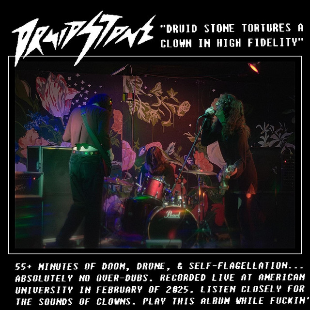 Druid Stone Tortures a Clown in High-Fidelity (LIVE ALBUM) cover art
