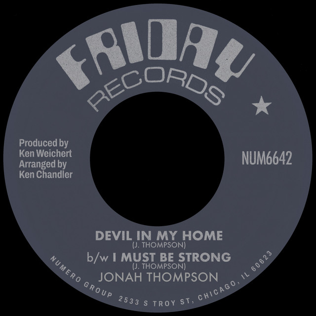 Devil In My Home b/w I Must Be Strong cover