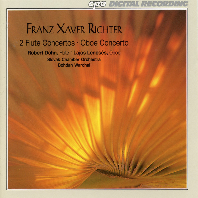 Richter: 2 Flute Concertos & Oboe Concerto cover art