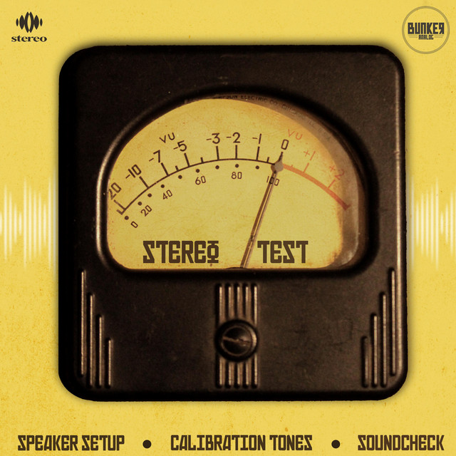 Stereo Test: Speaker Setup, Calibration Tones, Soundcheck cover art
