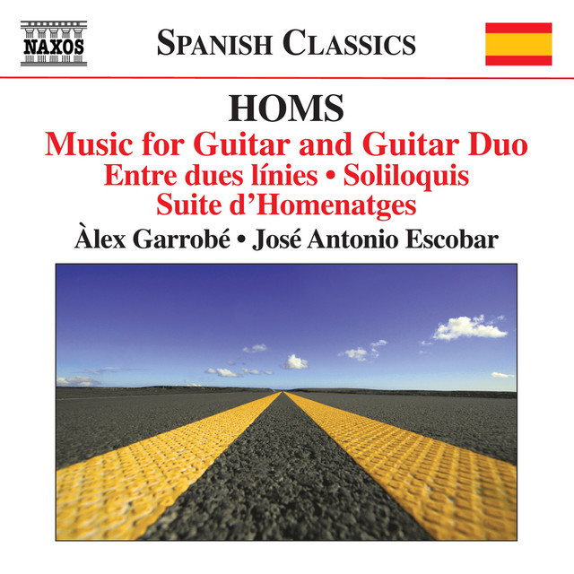 Homs: Music for Guitar & Guitar Duo cover art