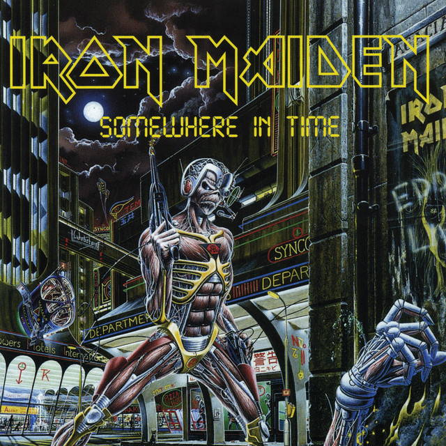 Iron Maiden 'Wasted Years' Iron-On Patch – Classic Rock & Pop Music Memorabilia
